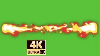 Fire Animation green screen effect 4k || green screen videos ||