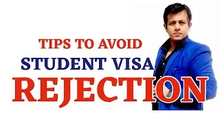 How to Avoid Student Visa Rejection  | Study in Canada Australia 100% Visa Approval