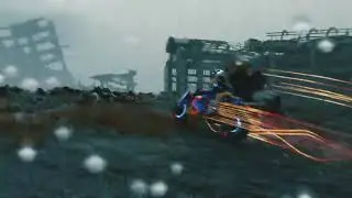 Cyberpunk Bike in Deathstranding