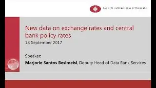New data on exchange rates and central bank policy rates