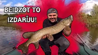 Mans līdaku rekords ir kritis! Chatterbait ķer gan lielas līdakas, gan asarus!
