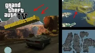 GTA IV Countryside Mountains V Mod Showcase! Unlock the Hidden World Beyond Liberty City!