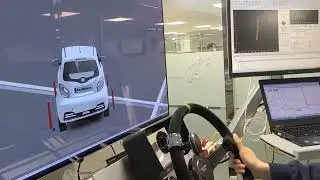 Scenario 2 : sinusoidal steering wheel at 50 km/h longitudinal velocity.