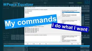 Peace Equalizer - Tutorial 22 Adding Equalizer APO commands