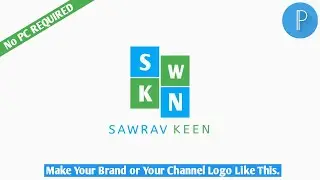 How To Make A Professional Logo | Using Android/iOS | No PC REQUIRED | Pixellab Tutorial