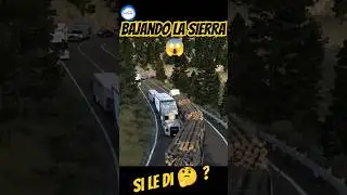 Bajando la sierra en Camión Triple Trailer #trucks #trailers #simulator #camion #truck #simulador