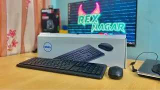 Dell km117 wireless keyboard & mouse review in hindi #Unboxing #Rexnagar #Wirelesskeyboard&mouse
