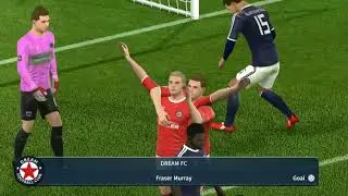 Dream league.Victory on away field. Game Mb