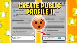 Secret trick to make Public Profile on Snapchat || Get Public Profile option || TechiePak | Snapchat