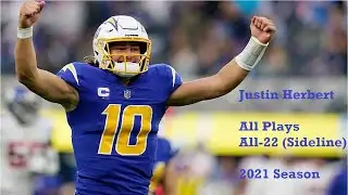 Justin Herbert All Plays | 2021 Season (All-22)