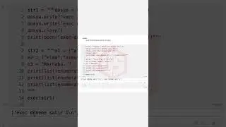 exec Python Built-in Functions 