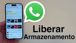 Como Liberar MUITO Armazenamento do WhatsApp no iPhone!