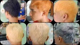 SILVER HAIR COLORING TUTORIAL
