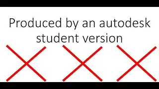 how to remove autocad educational stamp in an easy way
