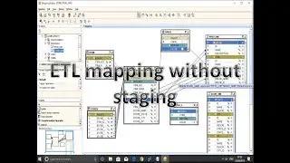 ETL mapping without staging