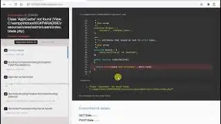 'AppCache' not found in Laravel