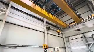 DEMAG Crane 27600 x 2 x 5 Ton Remote Weight scale ZKKE Mach4Metal 8877overhead bruckenkran 2-2