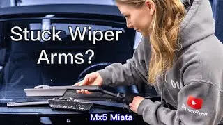 How to EASILY Remove Stubborn Wiper Arms!