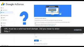 URL must be a valid Top Level Domain | can't submit website to Google Adsense.
