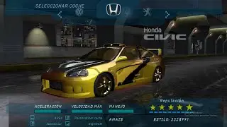 Need for Speed Underground - Quick Race - Circuit - Atlantica (3 Laps) - Honda Civic