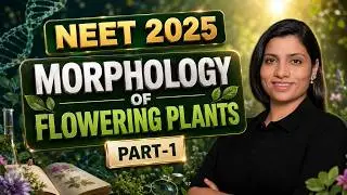 NEET 2025 | Morphology Of Flowering Plants | Part-1 | NEET Biology Revision | Ritu Rattewal Ma'am