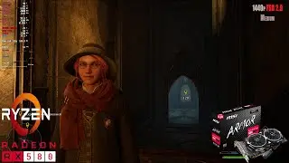 Hogwarts Legacy | RX580 | Ryzen 1600AF | 1440p, 1080p, 720, FSR 2.0 | All settings ( + SAM)