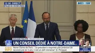 Des réductions d'impôts de 75% et de 66% pour les dons destinés à la reconstruction de Notre-Dame