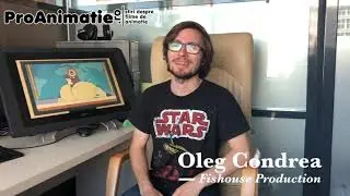 Oleg Condrea vorbeste despre activitatea studioului de animatie Fishouse Production