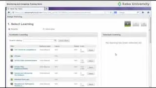 HIVE (Saba Cloud) - How to Enroll your Team Members in a Training