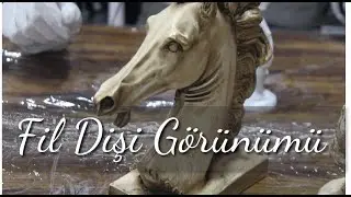 Fil Dişi Görünüm Nasıl Yapılır? -Mini Heykel Boyadık :)