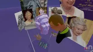 VR 3D sculpture for 3D print and NFT.