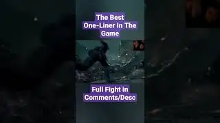 One-Liner To End It All! #residentevil4remake #shorts #action #funny #badassmoment #oneliner #burn
