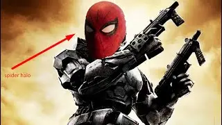 Spider-Man plays Halo