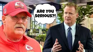 Roger Goodell asks Andy Reid for a favor..