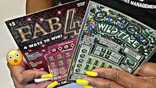 🔥MIX🔥 EMERALD GREEN WILD TIME & FAB 4| MI LOTTERY SCRATCHOFF ##MECMOMMENTS
