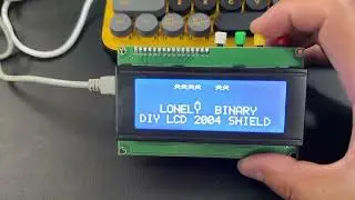 Lonely Binary DIY LCD 2004 Liquid Crystal Display Shield for Arduino UNO R3