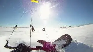 Snowkite enduro Diveevo - Suvorovo 8/3/18