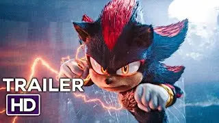 SONIC THE HEDGEHOG 3 Trailer (2024) Jim Carrey, Keanu Reeves Movie HD