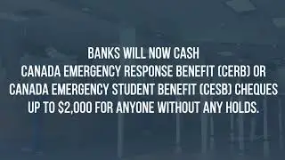 Cashing your emergency benefit cheques for free