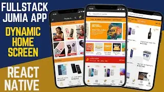 React Native Full Stack Jumia Clone – Building the Dynamic Home Screen (TypeScript + Expo + MongoDB)