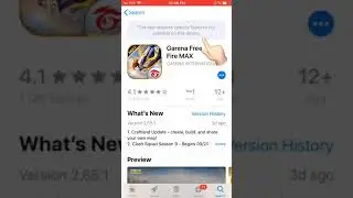 FREE FIRE MAX ON IPHONE 6 ? 