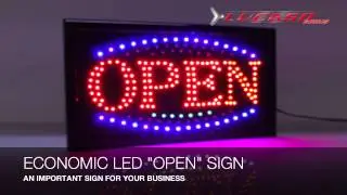 OPEN SIGN, ECONOMIC 110-220 V