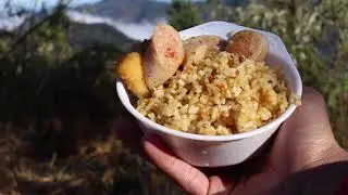 makan pagi pangonan Dieng