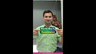 What do I mean by consistency?