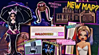 🚨*NEW* DRESS TO IMPRESS HALLOWEEN UPDATE COMING SOON! new codes,items,hair,poses,new map & more