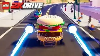 Lego Burger Car Collecting Lego Donuts Lego 2K Drive
