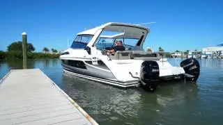 Introducing Joystick Docking on the All-New Aquila 36 Power Catamaran