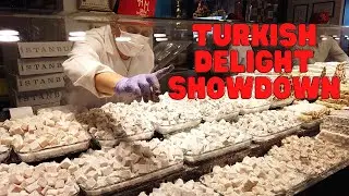 The Best Turkish Delight in Istanbul, Turkey! | Turkey Travel Vlog