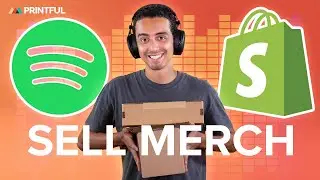 How to Sell Print-On-Demand Merch on Spotify 🎵 with Shopify | Printful