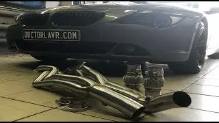 Тюнинг BMW e63 645I V8 N62 Спорт Коллектор от Dr.Lavr +35 Л.С.
